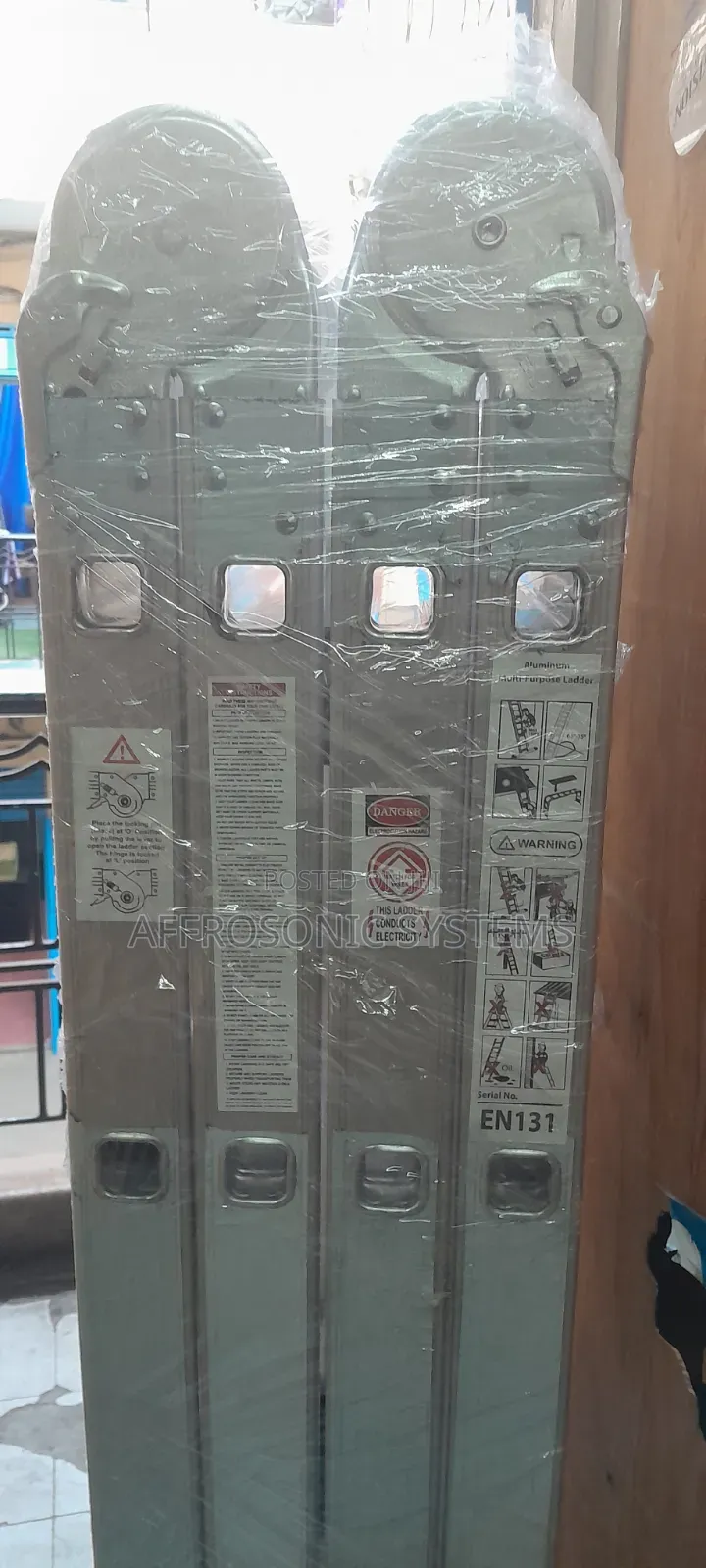 4x5 Multipurpose Aluminium Ladder (20ft / 6M) + Delivery