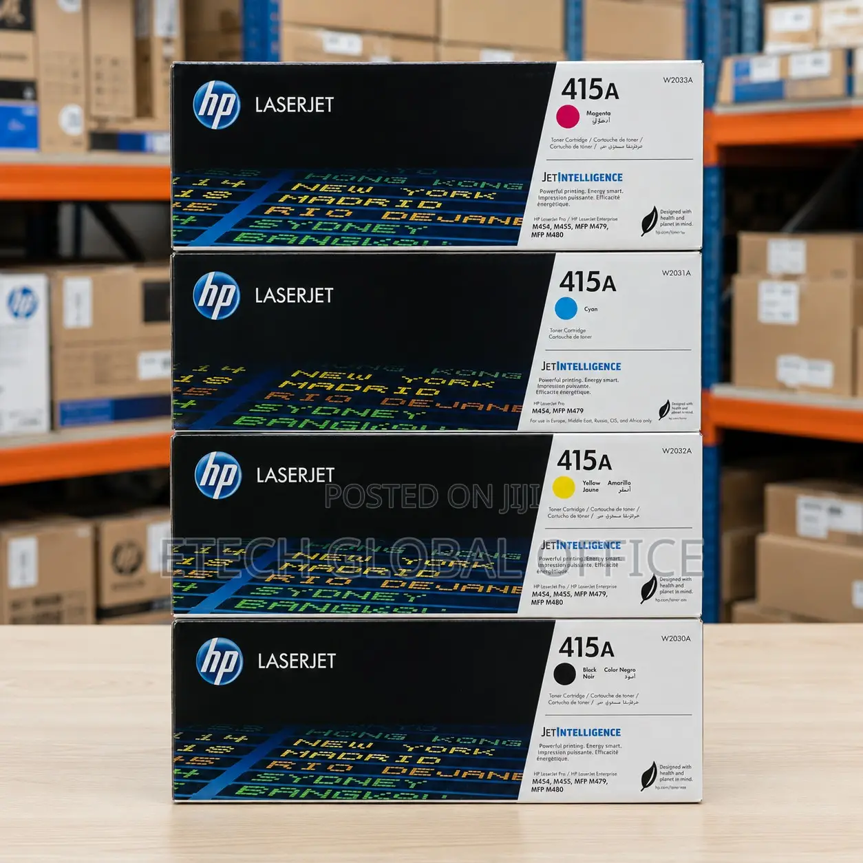 Genuine HP 415A Toner for Color LaserJet Pro M454dn