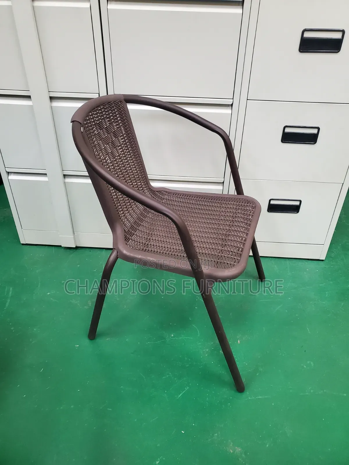 Rattanweave Allweather Brown Plastic Outdoor Chair