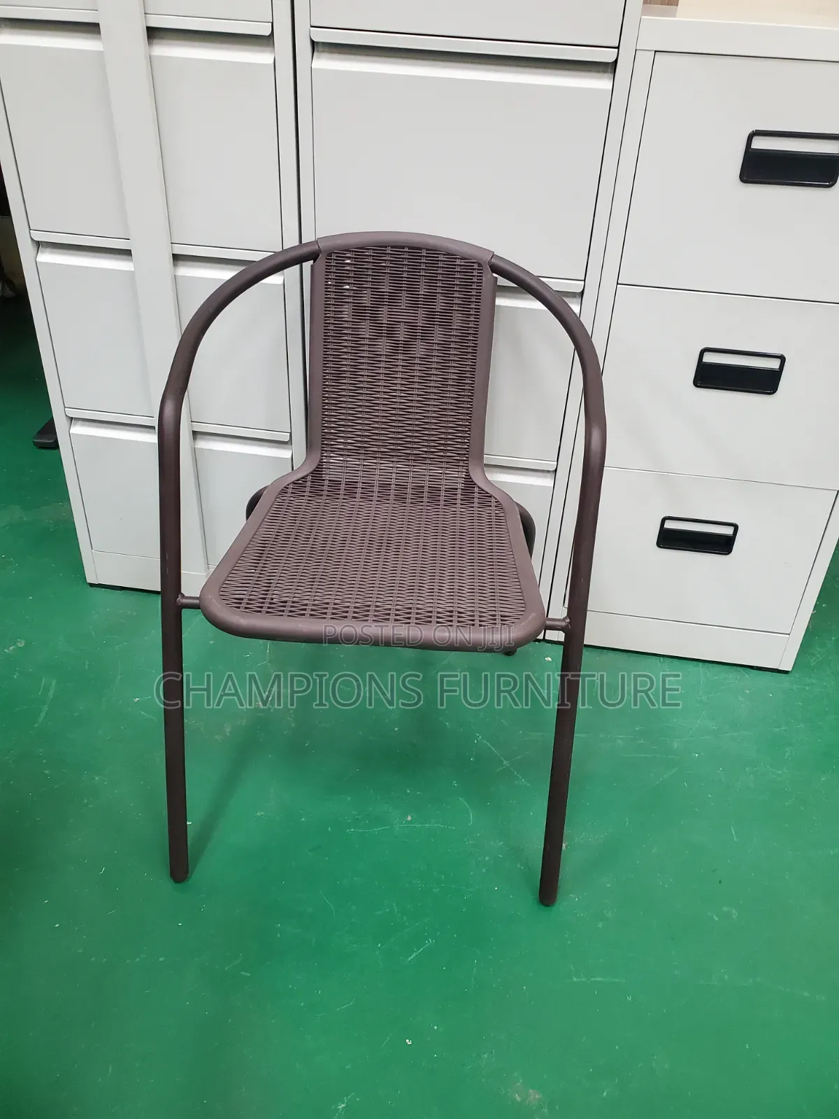 Rattanweave Allweather Brown Plastic Outdoor Chair
