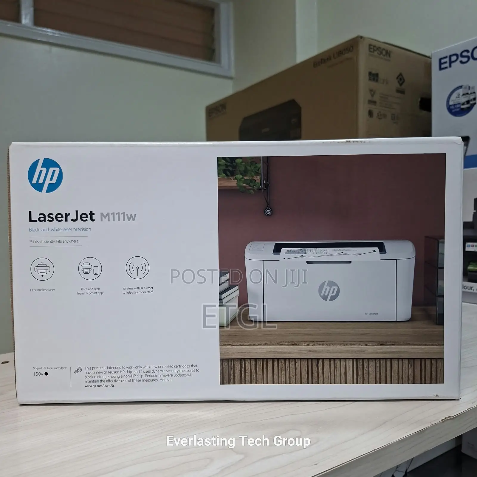 HP Laserjet M111w Printer, Print - Wireless and USB Interfac