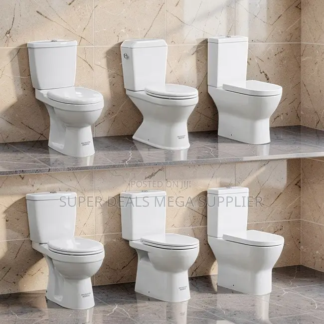 Bulk Prices Close-Coupled One Piece, Two-Piece Toilets