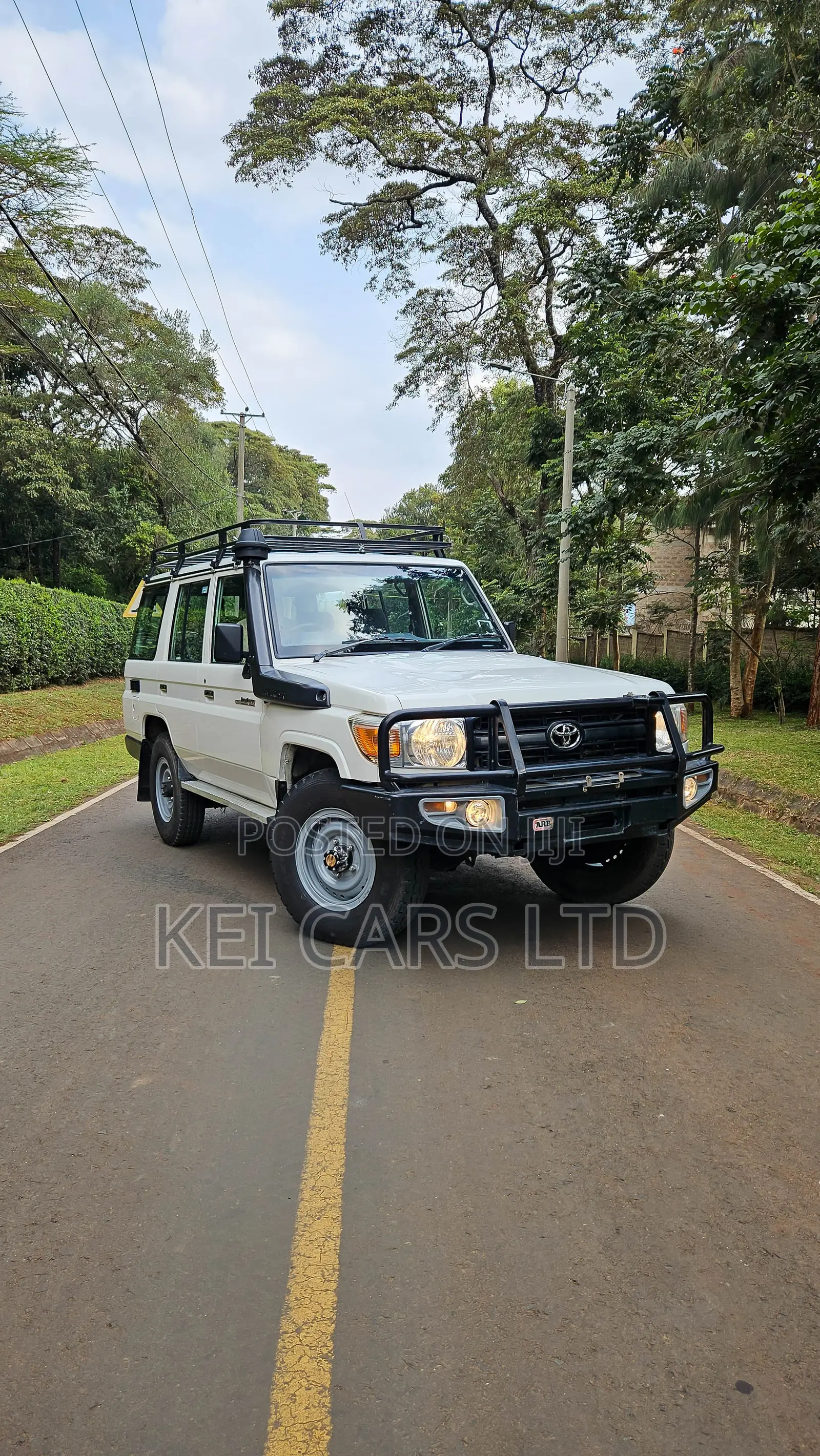 Toyota Land Cruiser 76 Series 2019 White