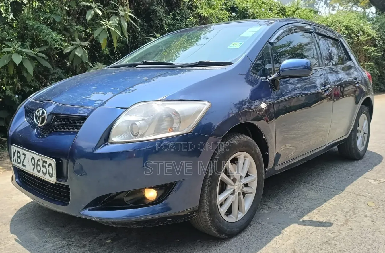 Toyota Auris 2009 Blue