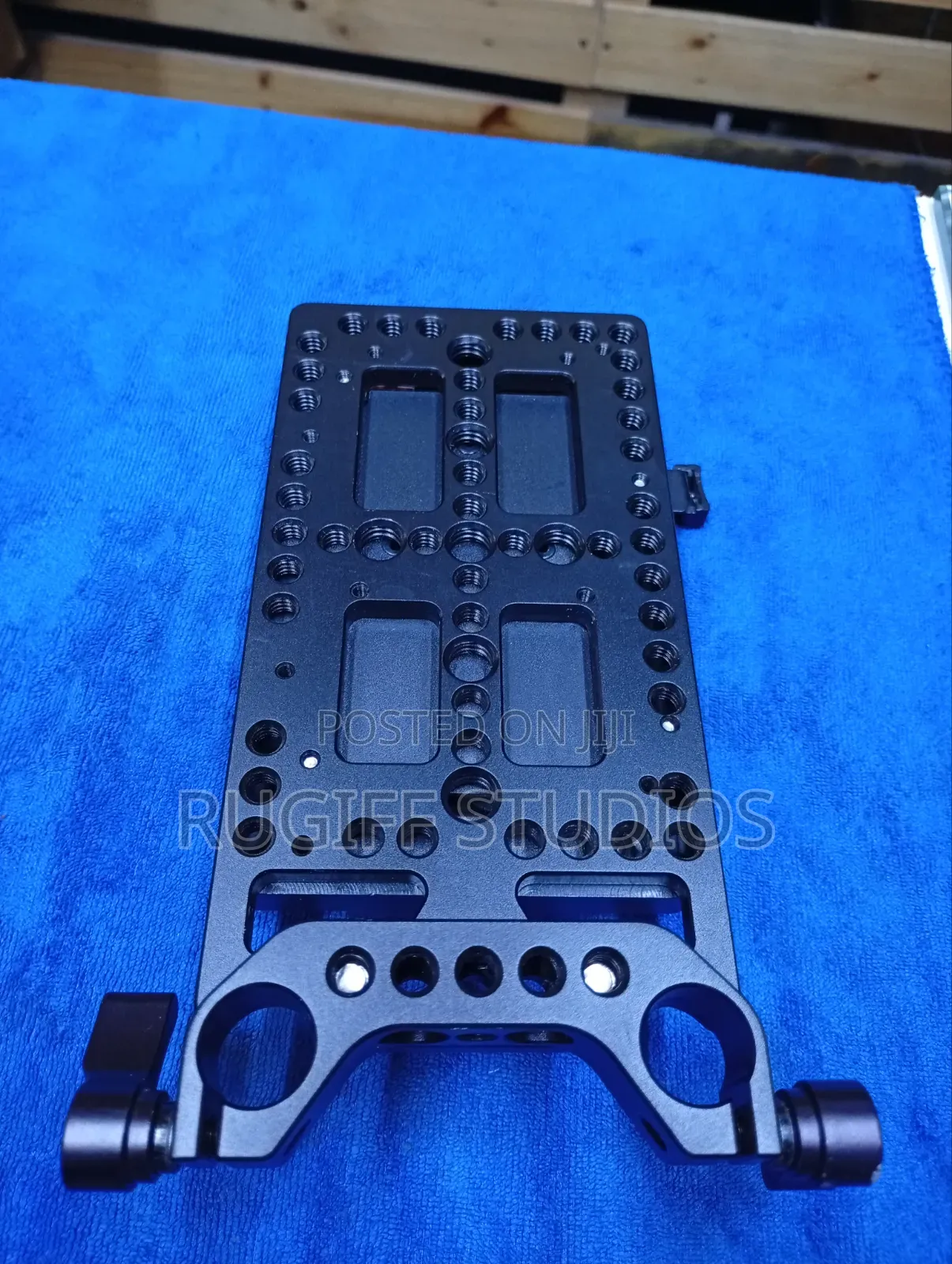 Camvate v Mount Cheese Plate 15mm Connecting Canon 5D Dummy Battery
