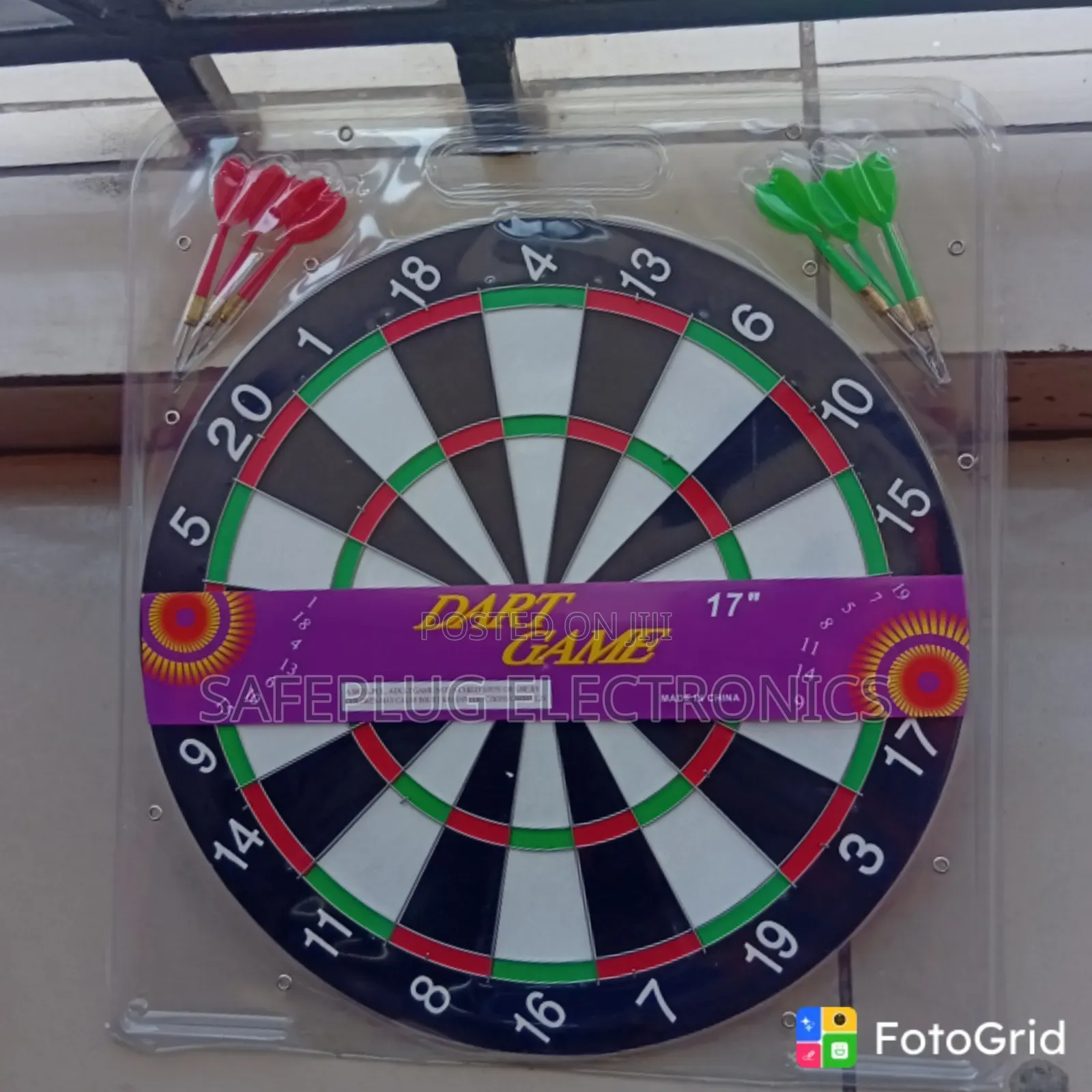 Darts Board Set – Classic Target Game for Fun Competition