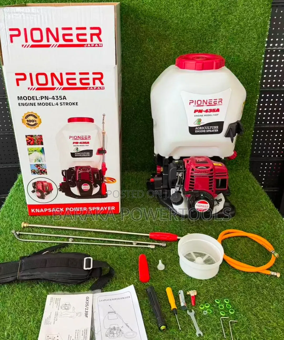 PIONEER PN-435A Knapsack Power Sprayer.