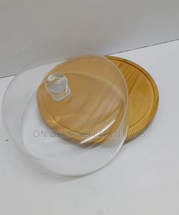 Dome Shape Glass Cake Cover