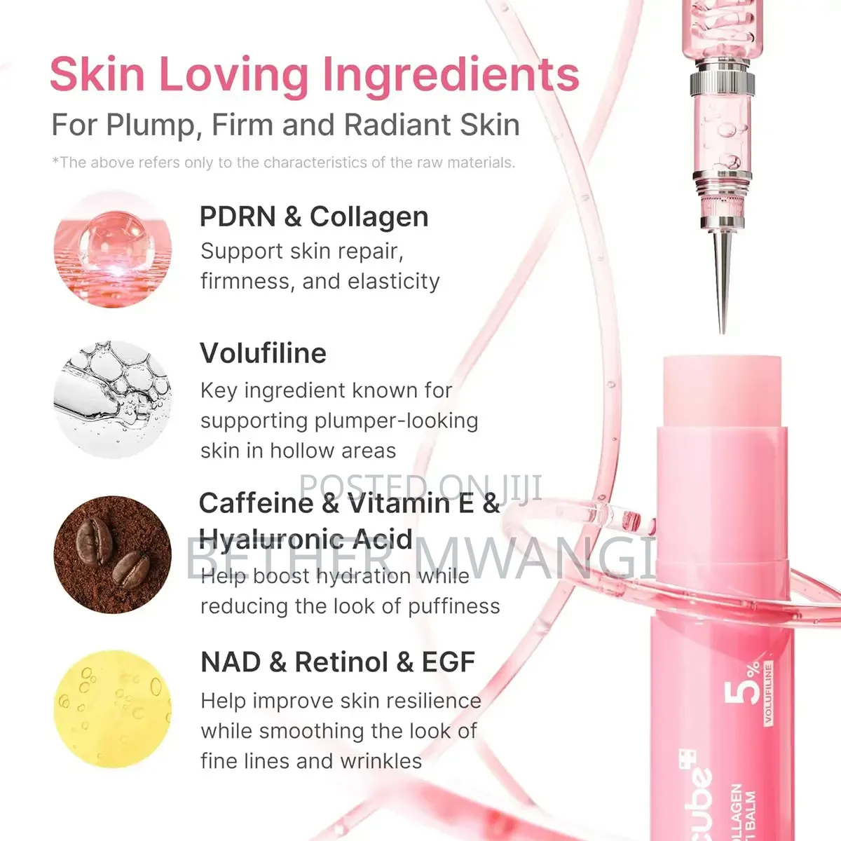 Medicube PDRN Pink Collagen Volume Multi Balm Stick in Kenya