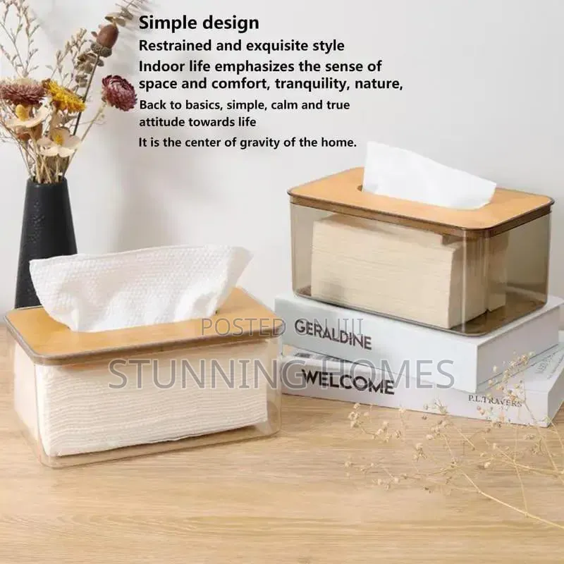 Clear Serviettes Holder