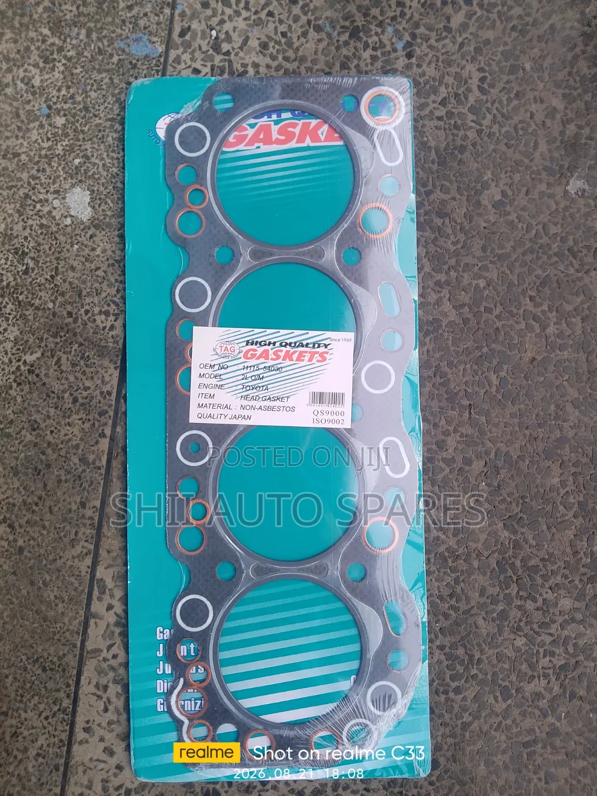 Head Gasket for 2l( Asbestos)