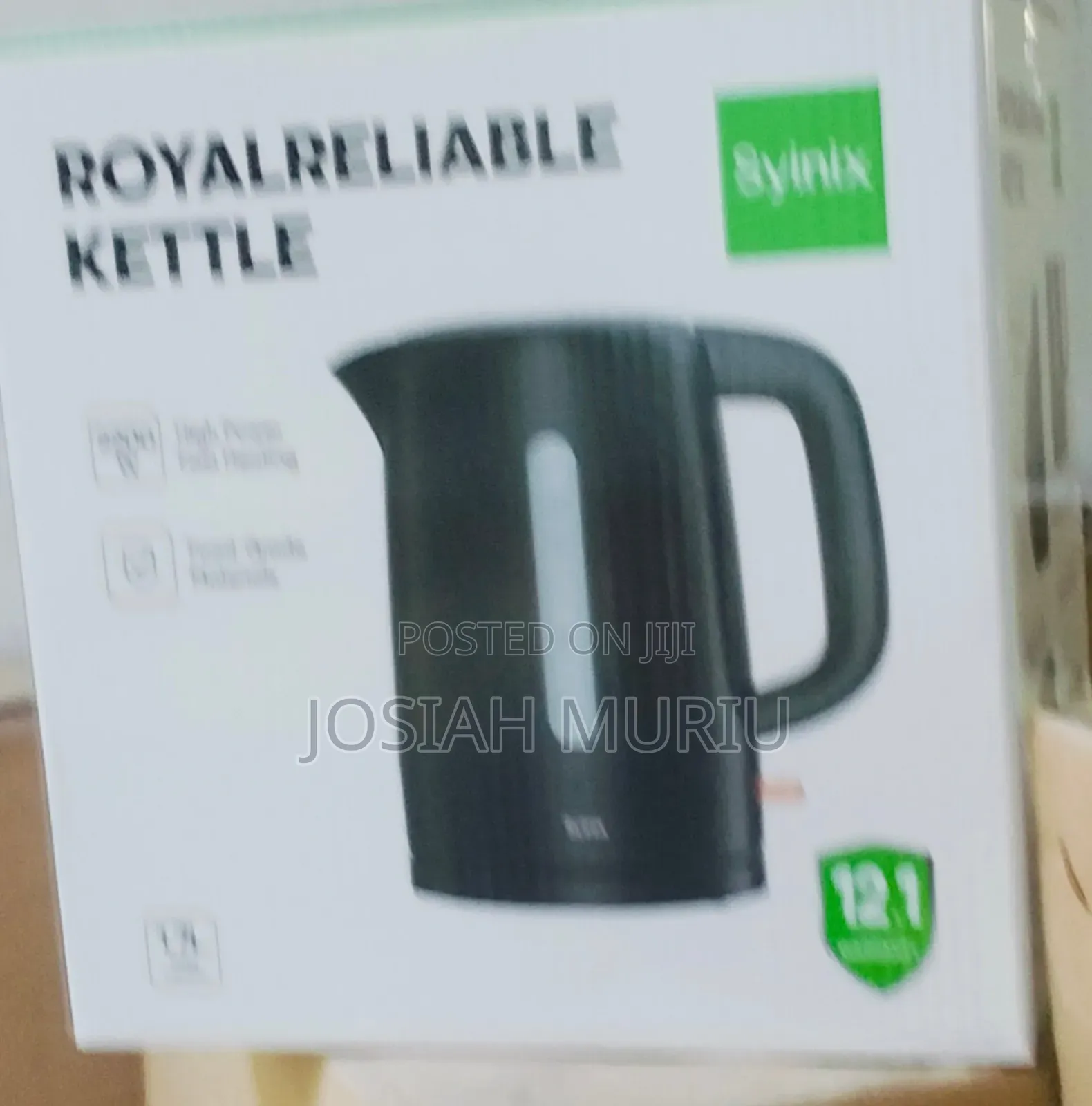 Syinix 1.7L Electric Kettle