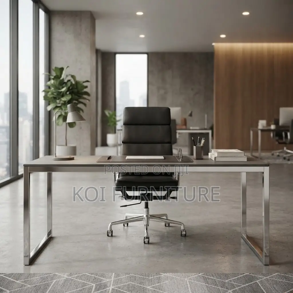 Office Chairs; Professional Comfort Leather High Back Office Chair