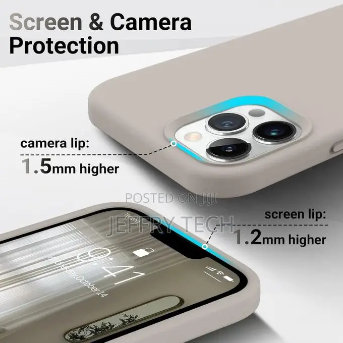 Cover Anti-Scratch Shockproof Case for Apple iPhone 16 Pro Max - Grey