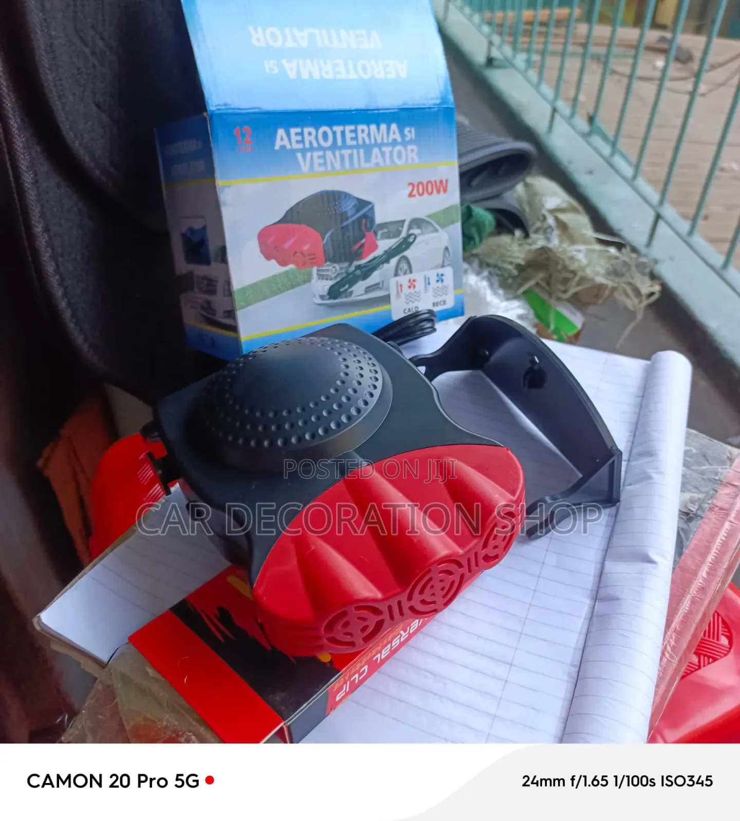 200w Windshield Defroster With Adjustable Mounting Bracket