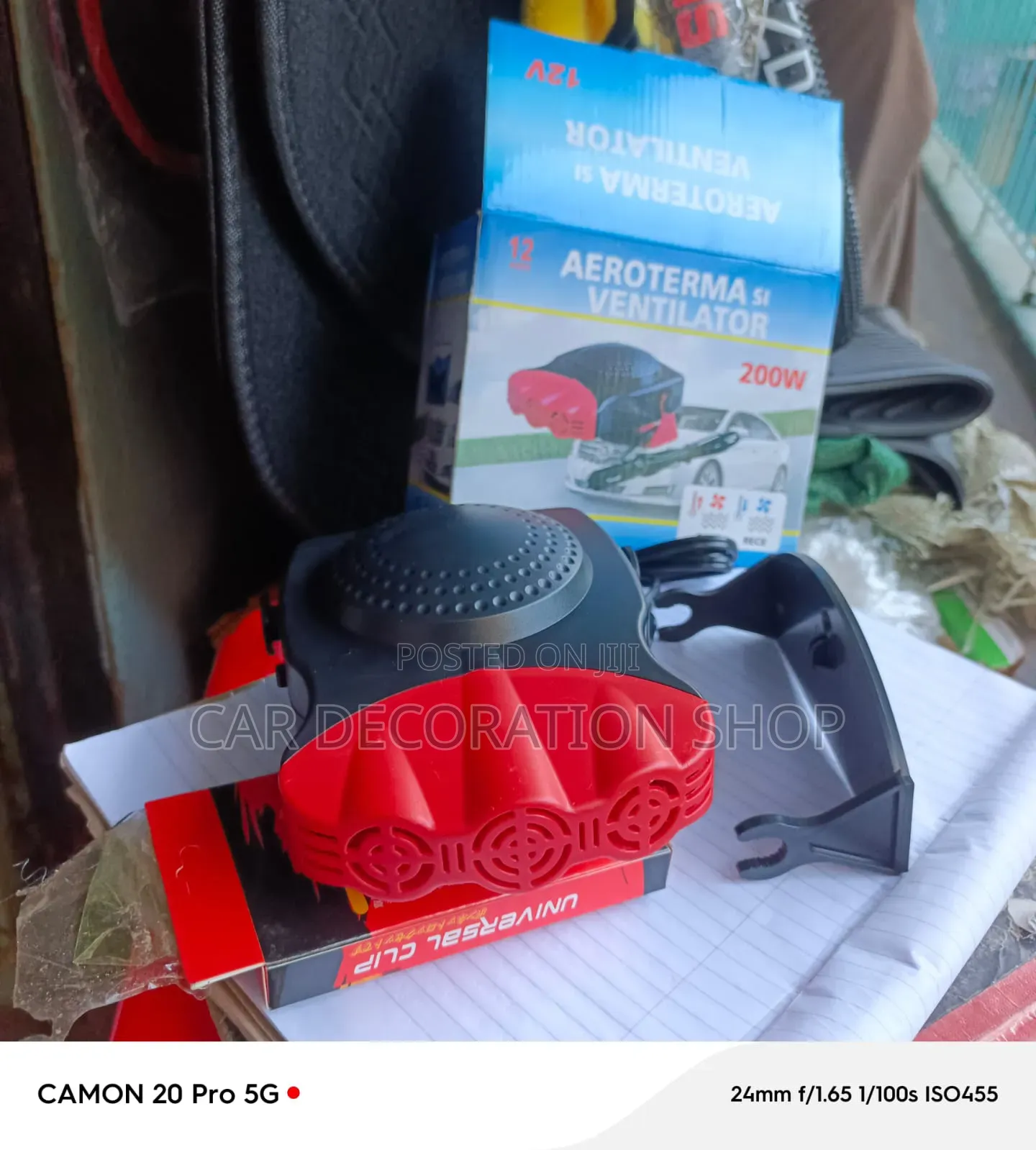 200w Windshield Defroster With Adjustable Mounting Bracket