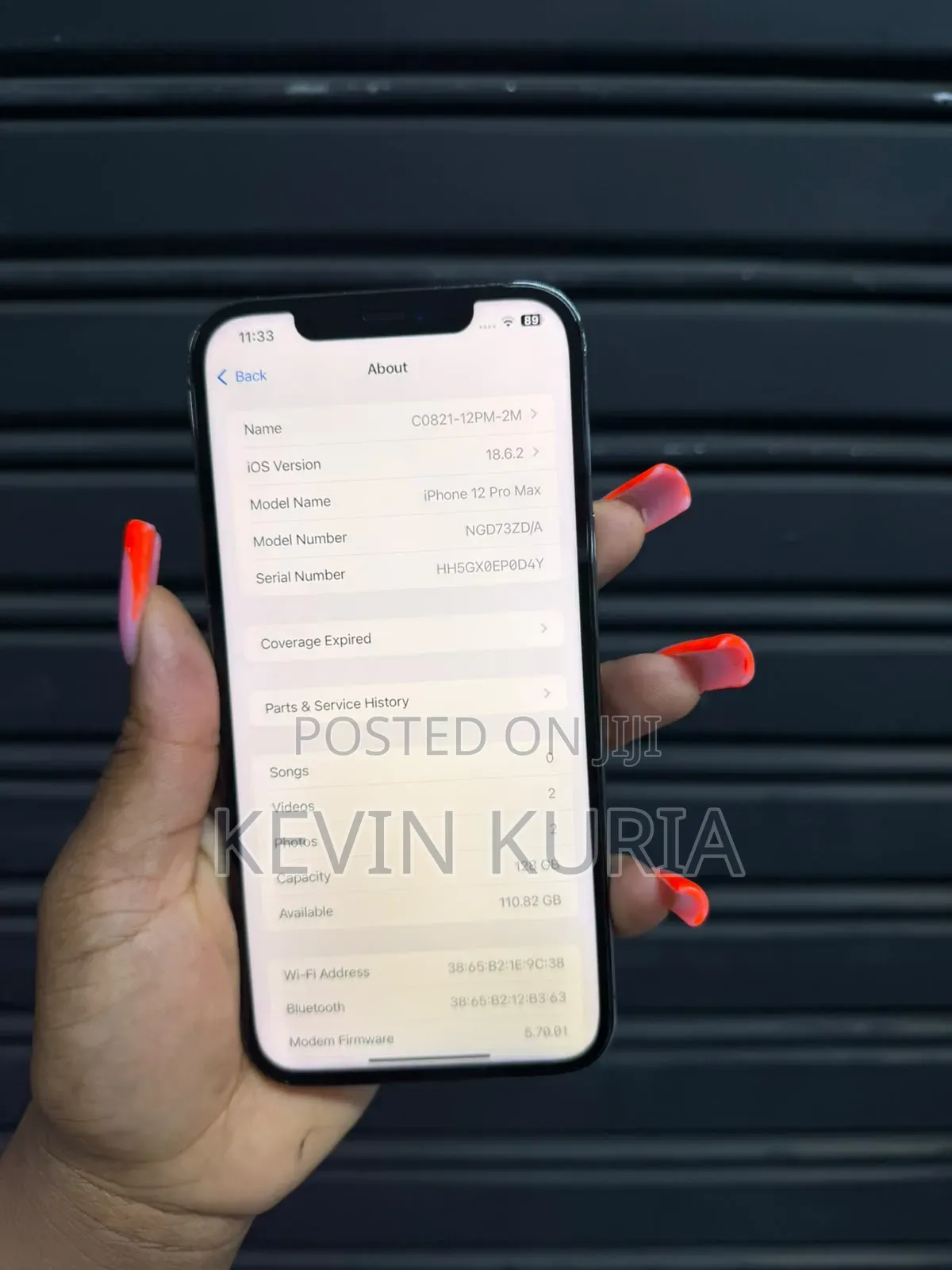 Apple iPhone 12 Pro Max 128 GB Graphite
