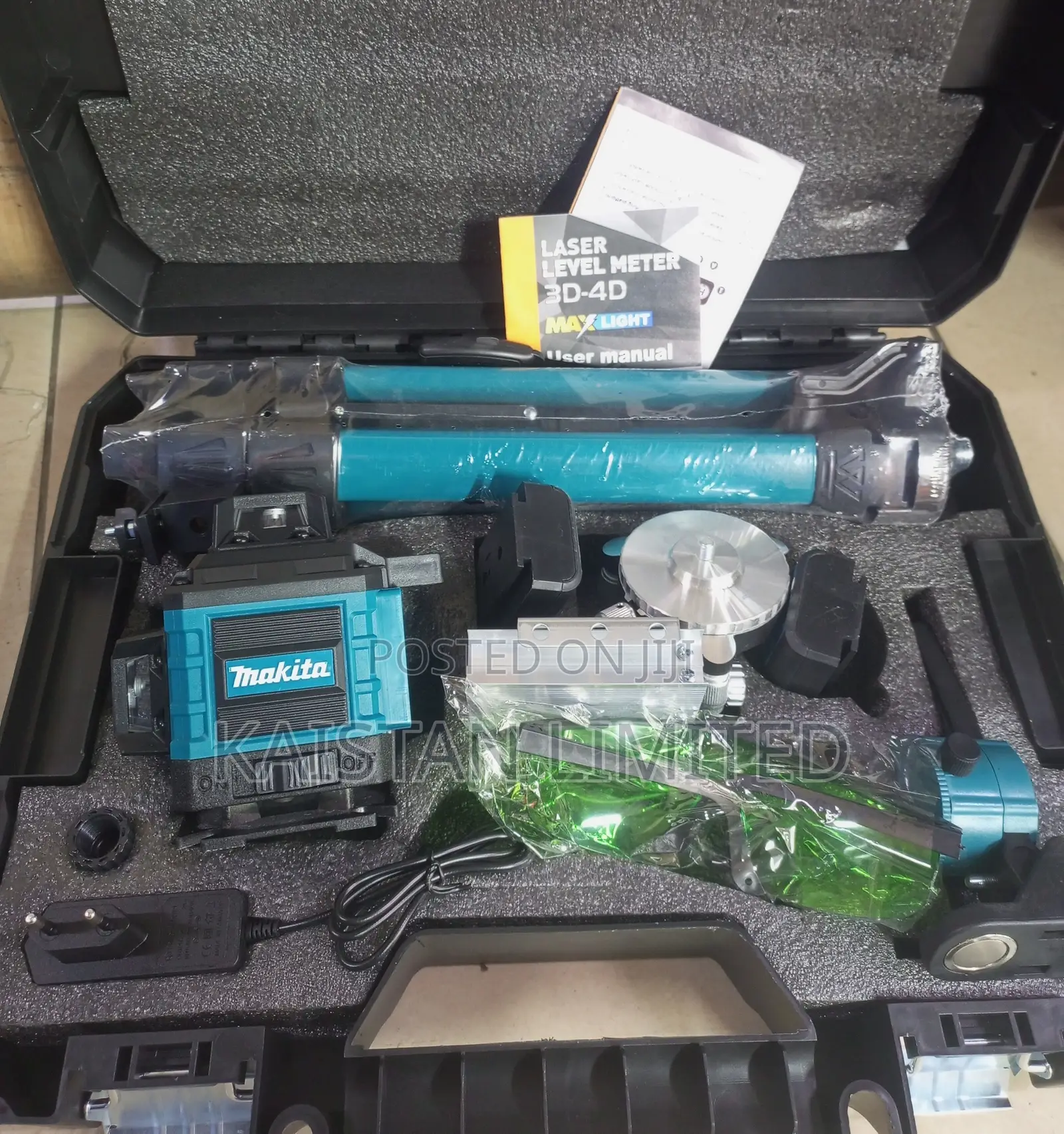 Makita Professional 4D Laser Level – 16 Lines Self-Leveling Green Beam