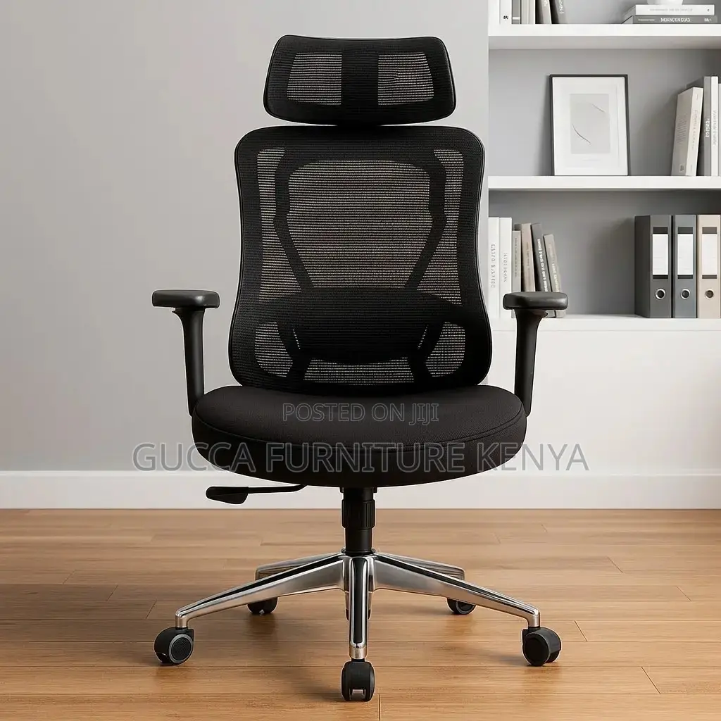 Modern Ergonomic Fabric Chair