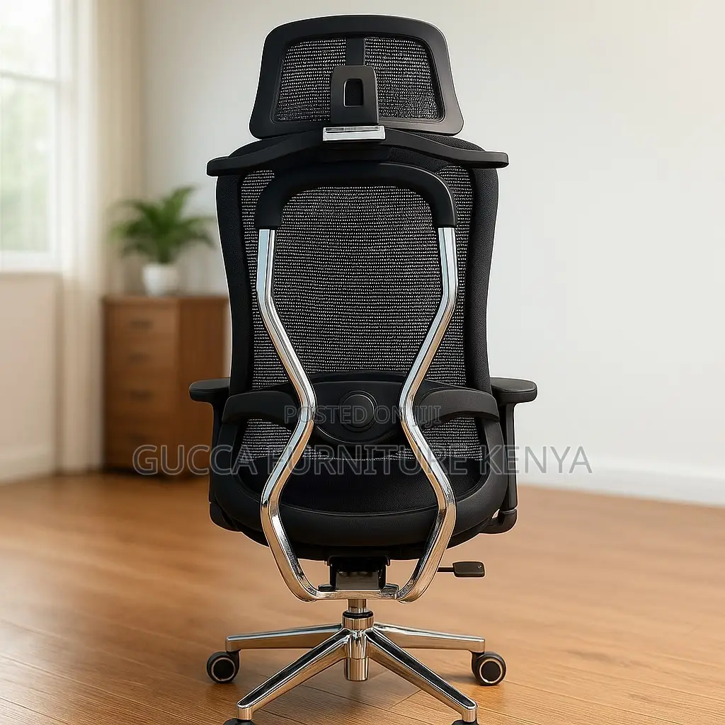 Modern Ergonomic Fabric Chair
