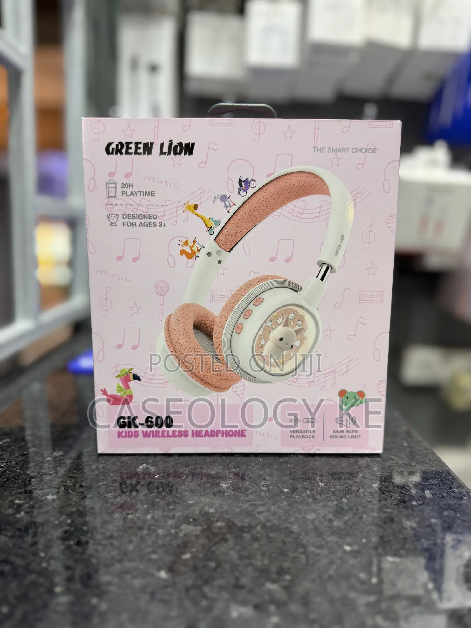 Green Lion GK-600 Kids Wireless Headphones
