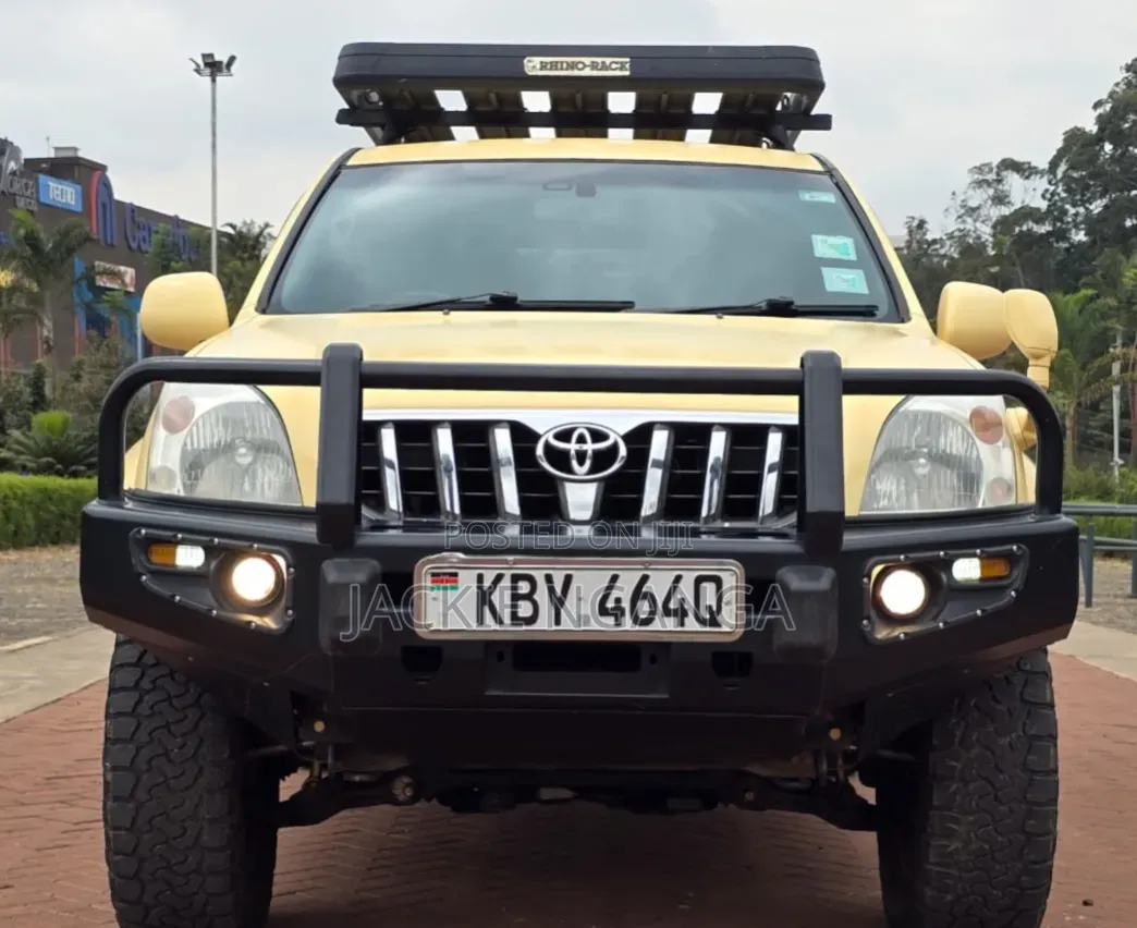 Toyota Land Cruiser Prado 2007 Yellow