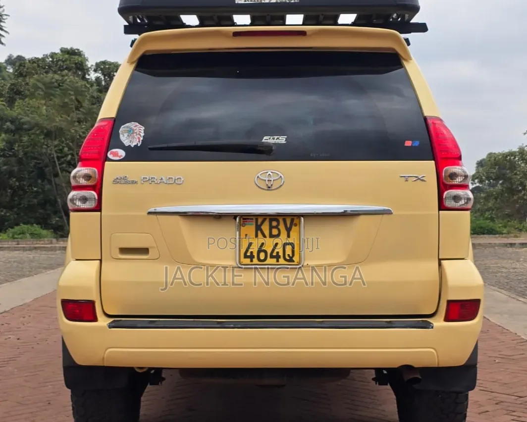 Toyota Land Cruiser Prado 2007 Yellow