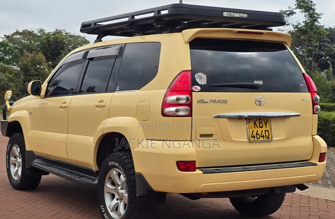 Toyota Land Cruiser Prado 2007 Yellow