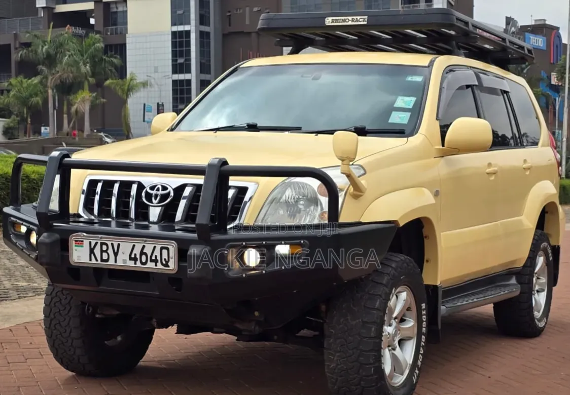 Toyota Land Cruiser Prado 2007 Yellow