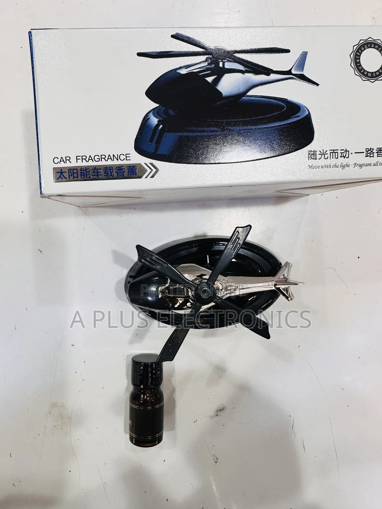  Solar Car Fragrance Luxury Solar Dashboard Freshener
