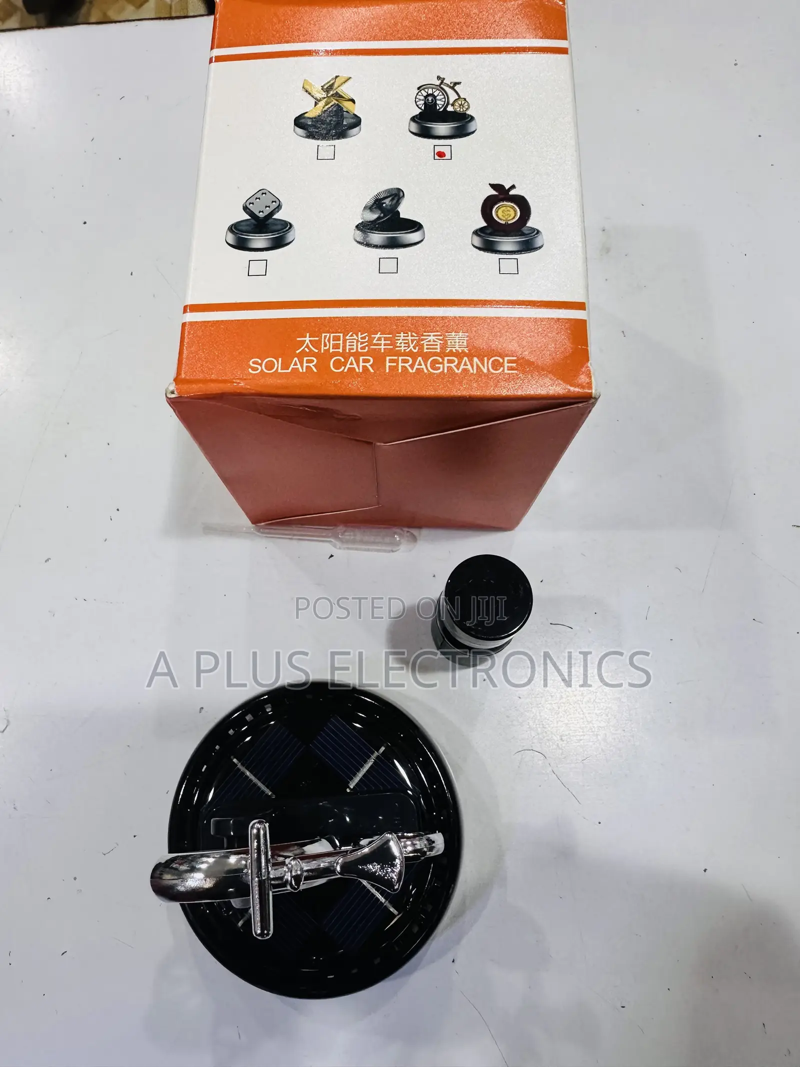 Bike Solar Powered Aroma Diffuser Solar Powered Motorcycle Holder