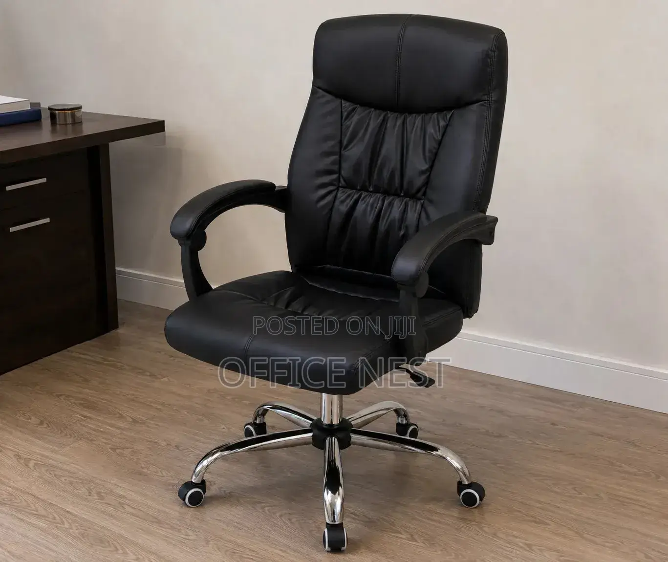 High Back Leather Manager Chair