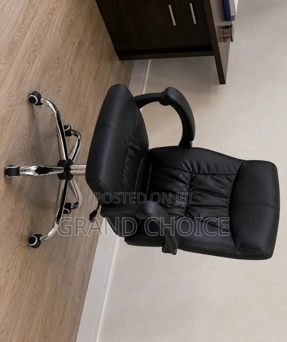 High Back Leather Manager Chair
