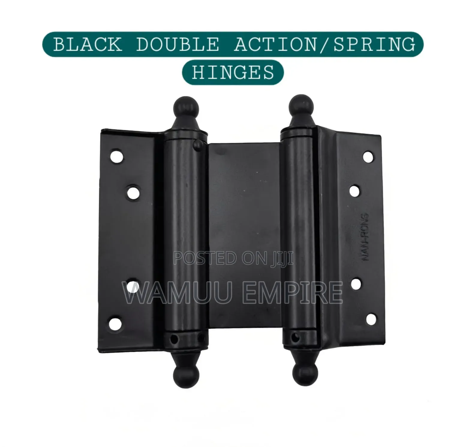 Chrome-Plated (CP) Double-Action Spring Hinge,