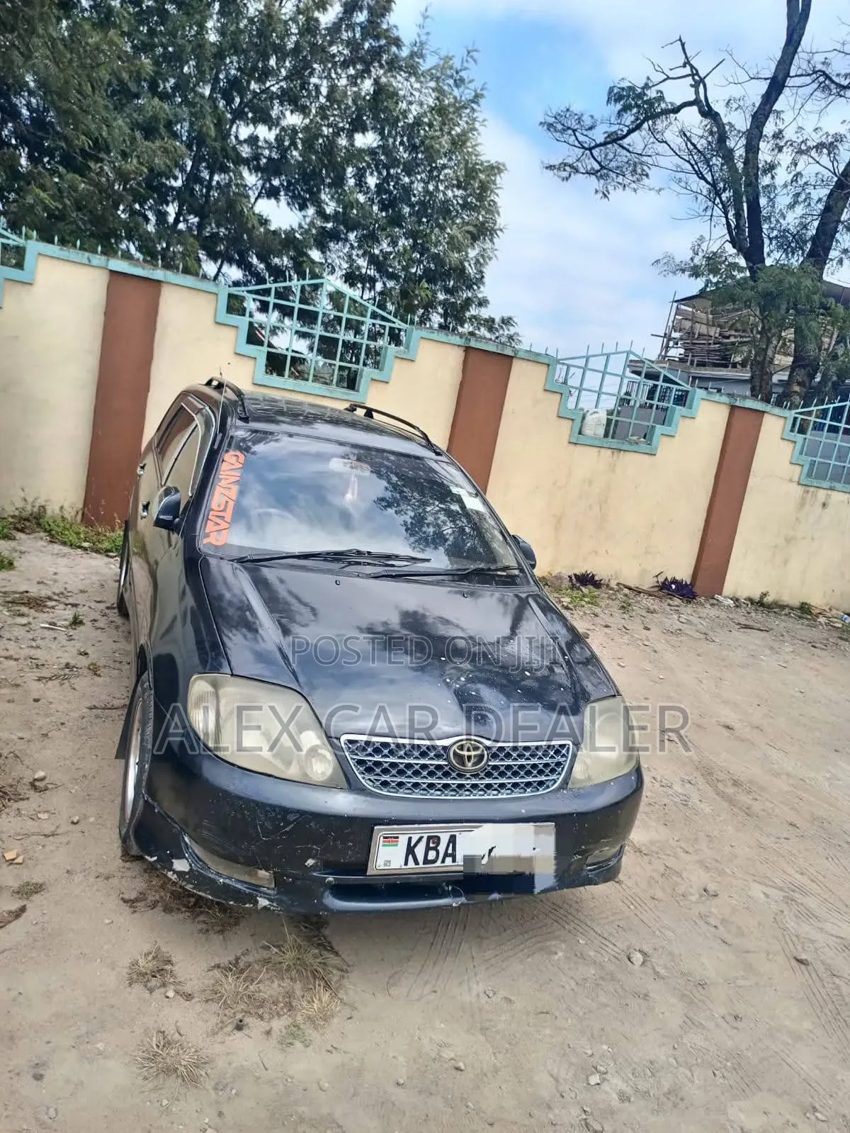Toyota Corolla Fielder 2001 Black