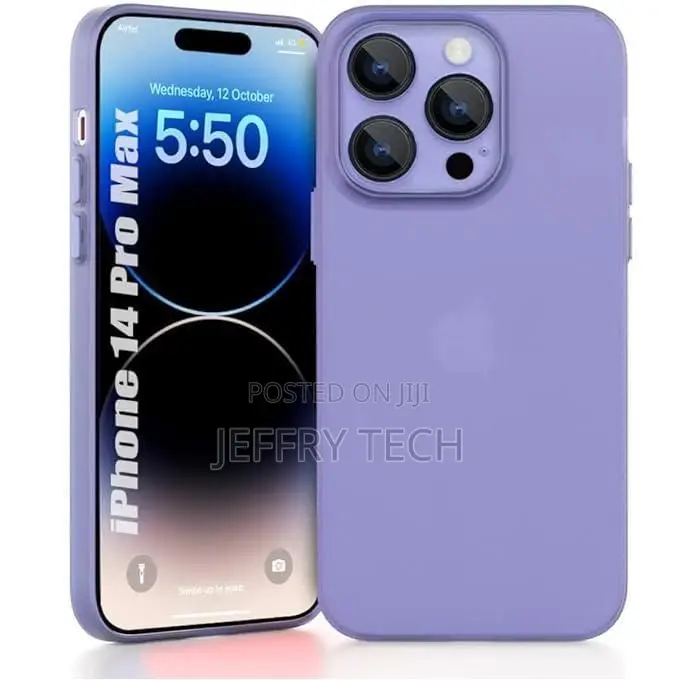 Cover Anti-Scratch Shockproof Case for Apple iPhone 14 Pro Max -Purple
