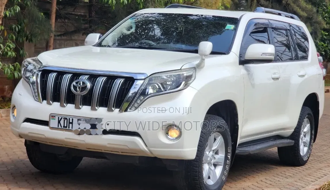 Toyota Land Cruiser Prado 2014 White