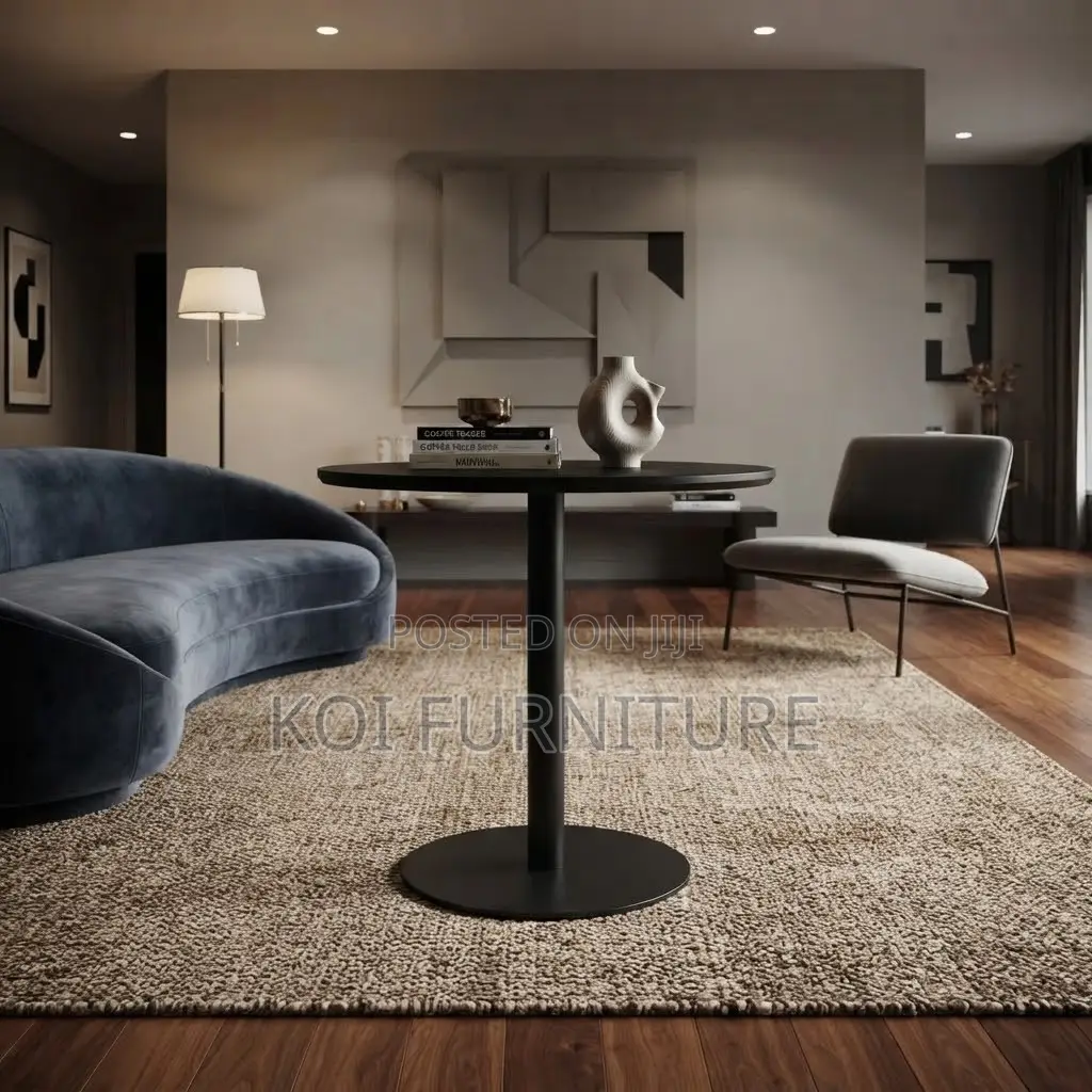Coffee Table; Black Height Adjustable Execptional Coffee Table