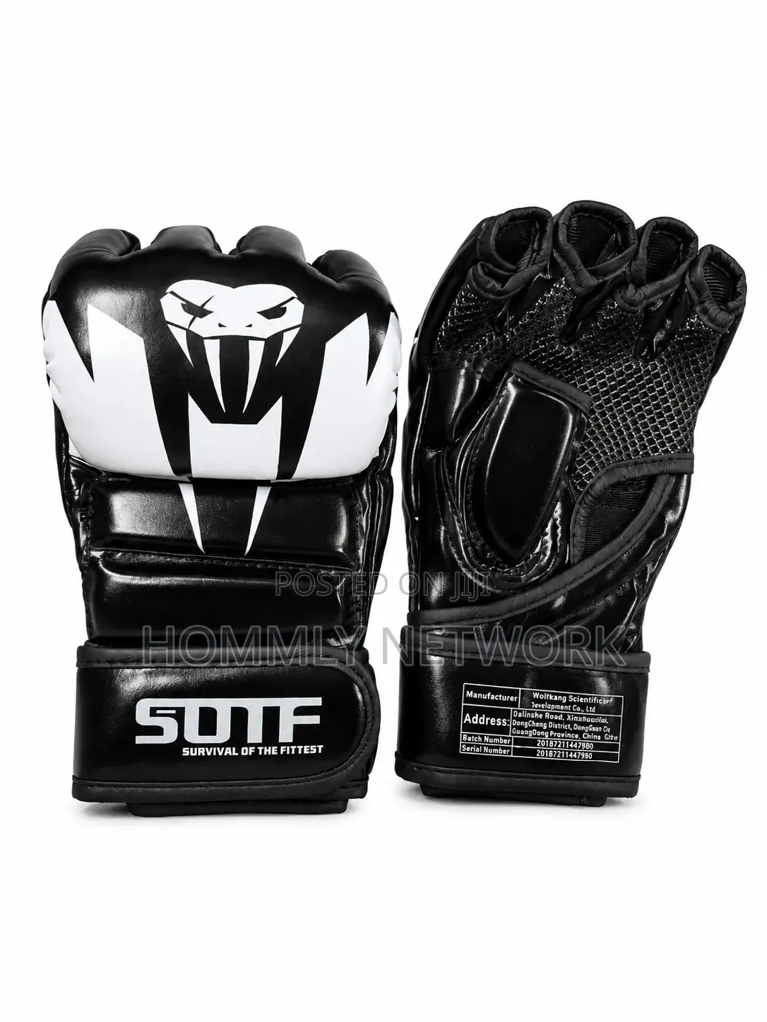 MMA Open Finger Gloves