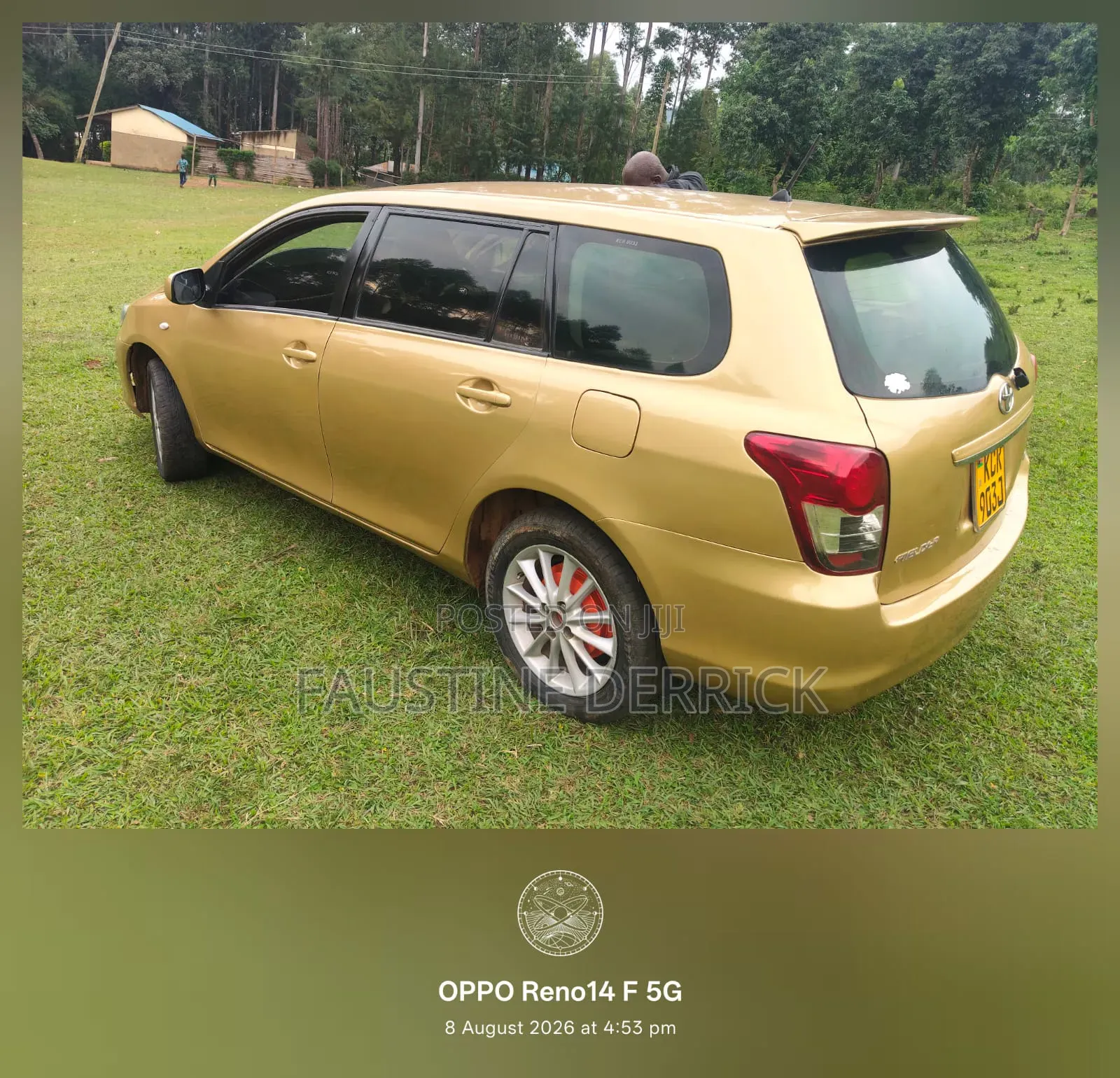 Toyota Corolla Fielder 2010 Gold