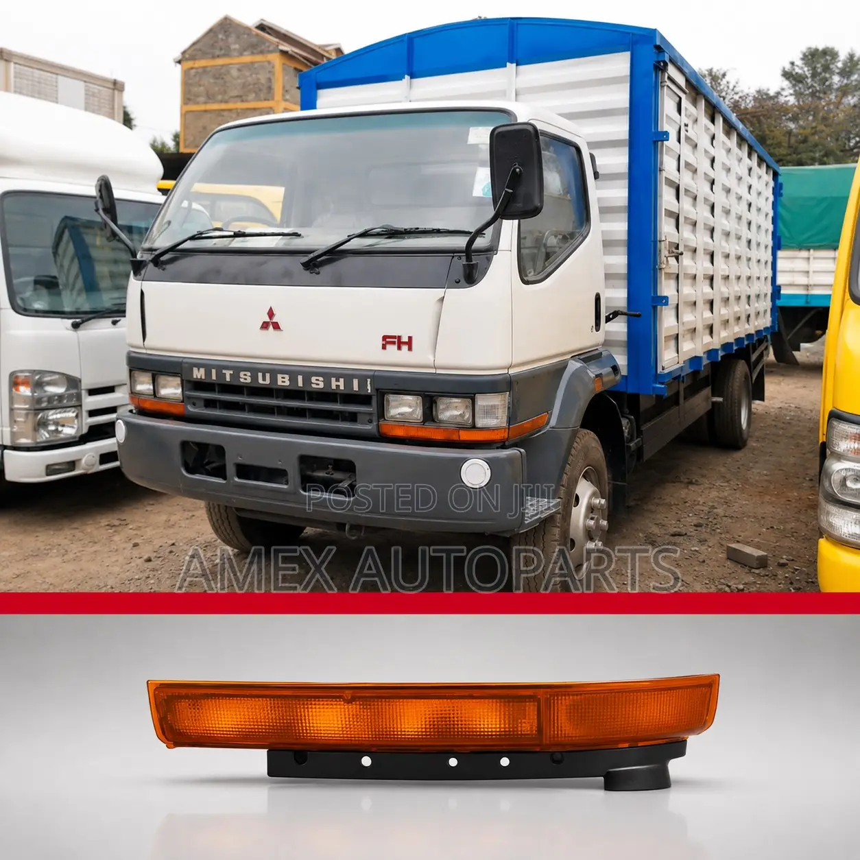 Front Indicator Lamp Mitsubishi Canter 4D32 FH215 1996 Model