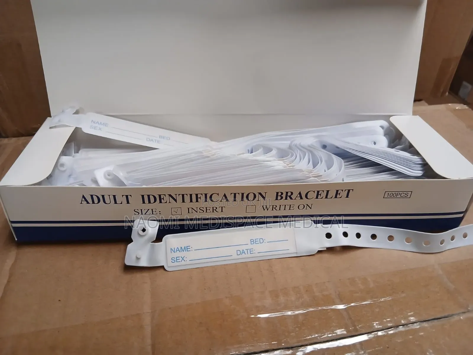 Adults Identification Bracelet-100s