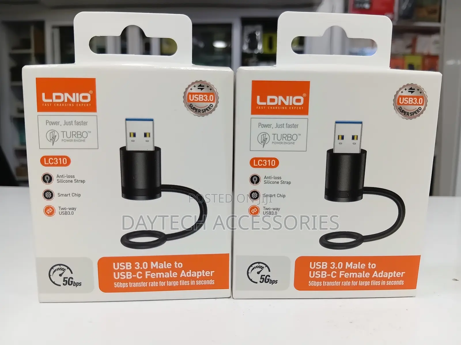 LDNIO Portable USB 3.0 to USB-C 3.0 Adapter LC310