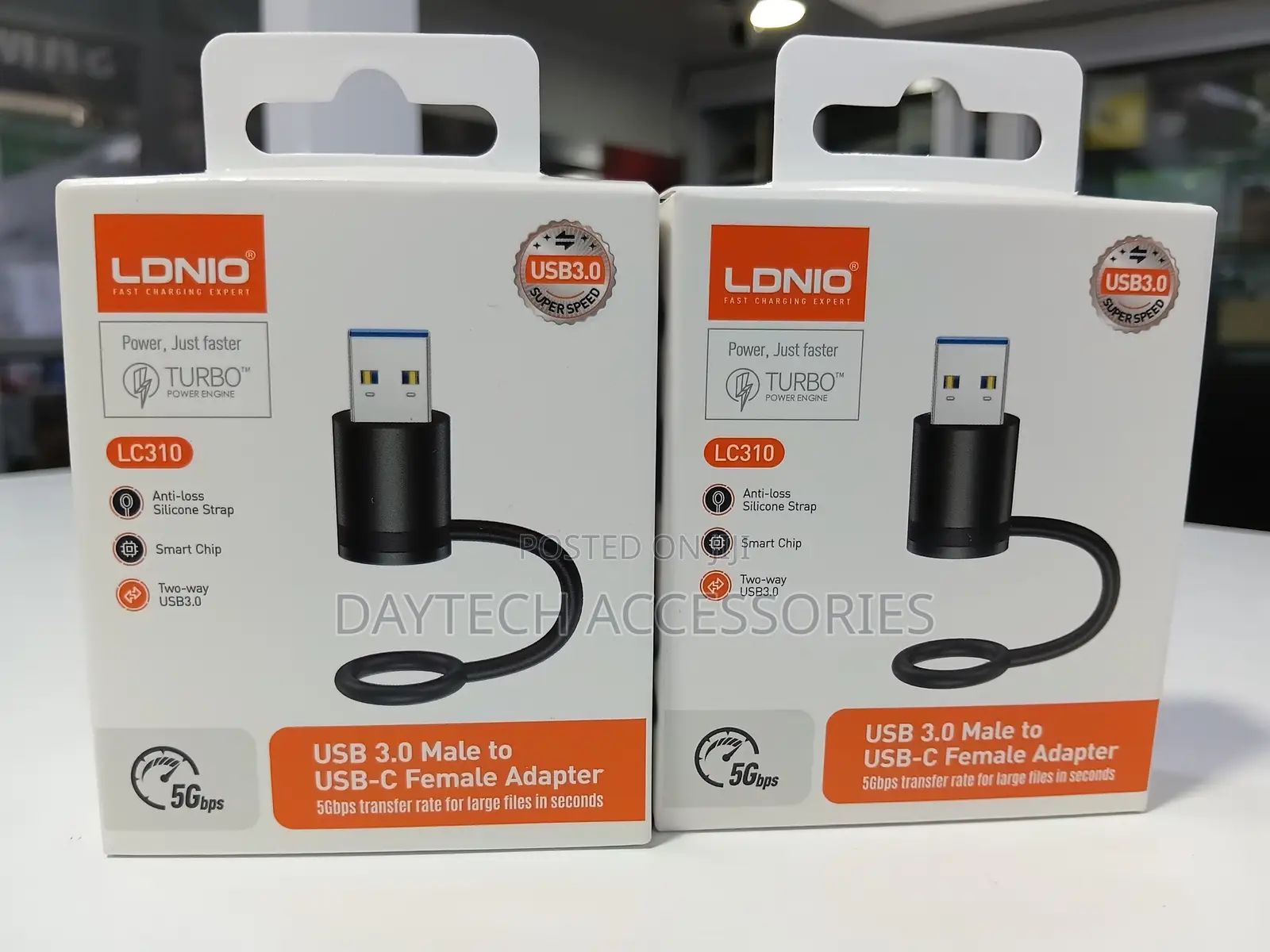 LDNIO Portable USB 3.0 to USB-C 3.0 Adapter LC310