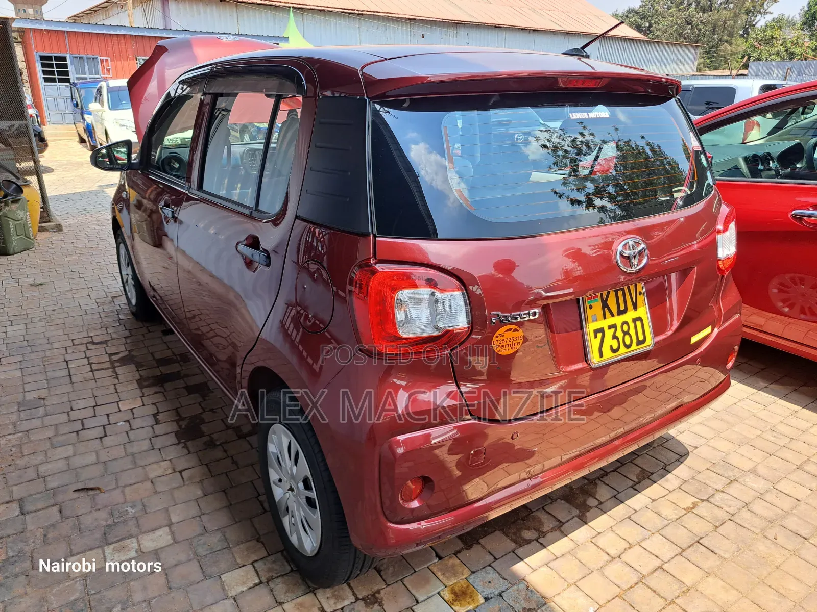 Toyota Passo 2018 Red