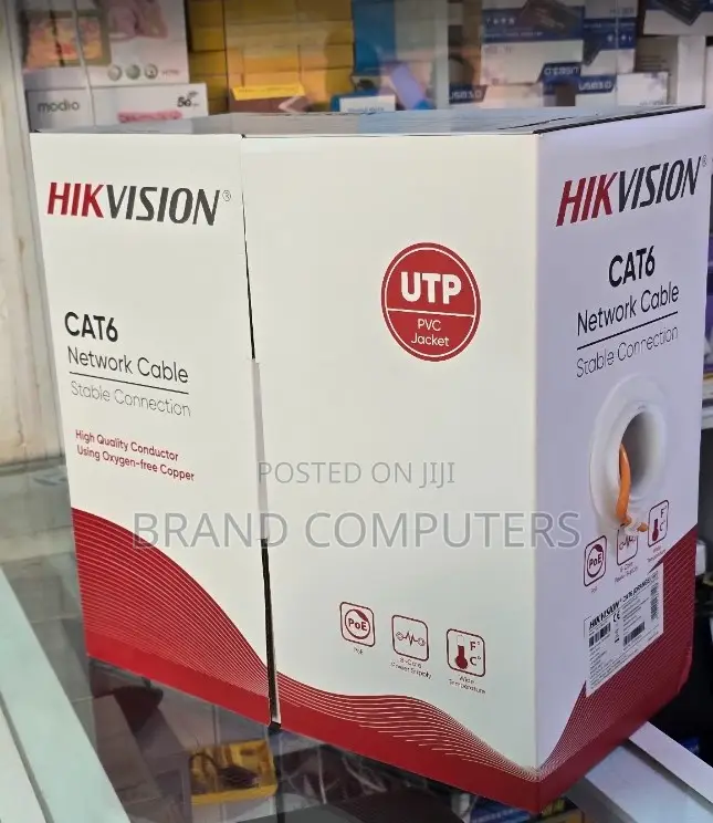 Hikvision Cat 6 UTP Cable DS-1LN6U-SC0