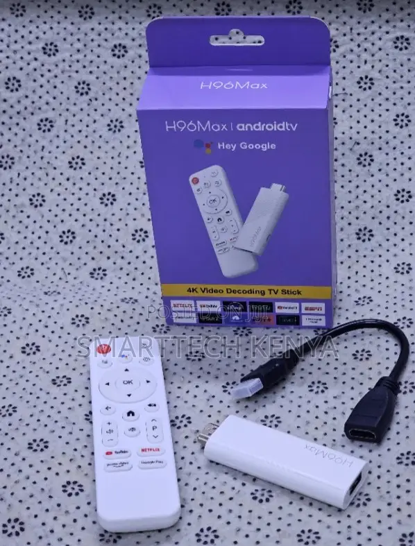 H96 Max Android TV Stick 2GB RAM 16GB Storage With Remote