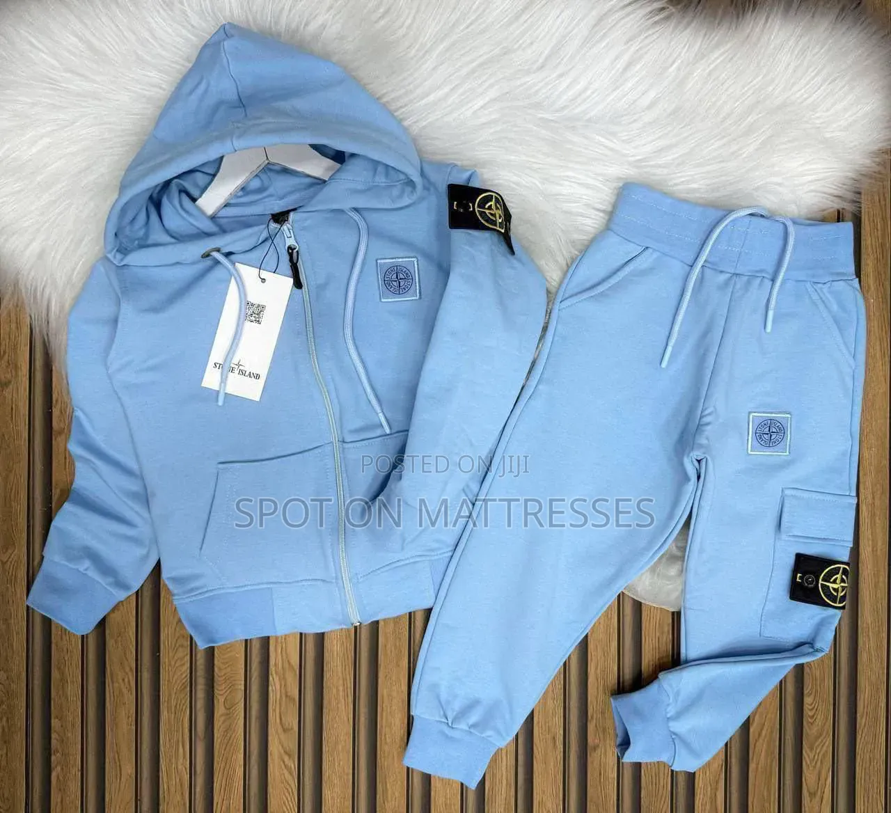 Hugo Boss Double Threaded Hoodie Sweatpant for Kids. Ages 1-15.