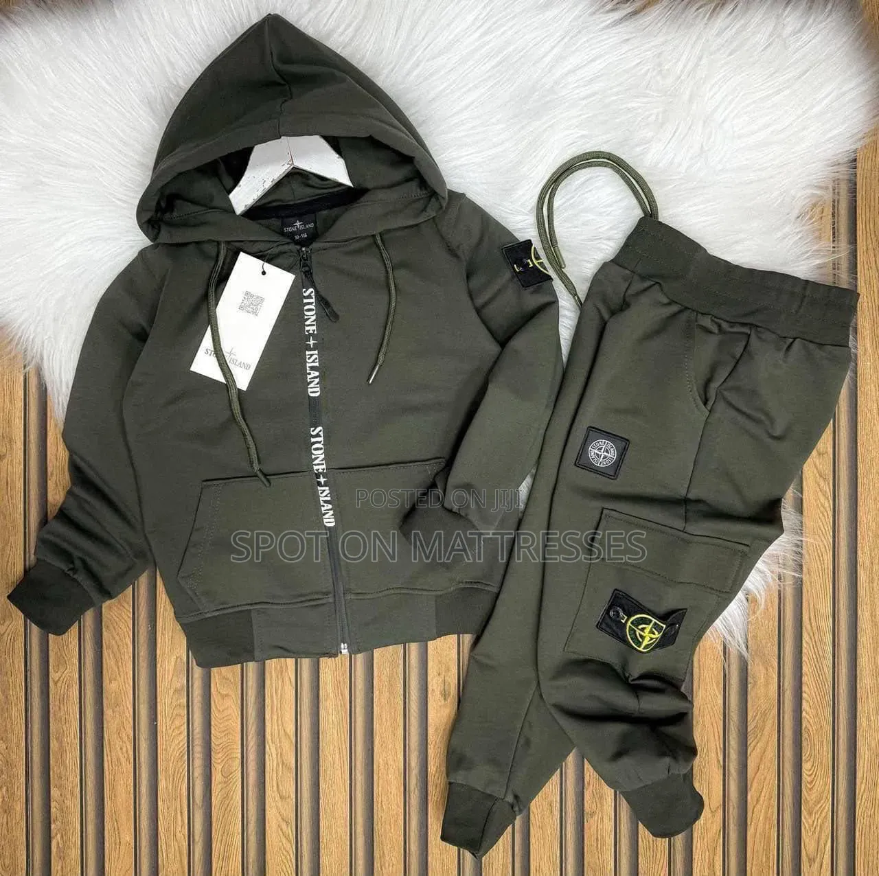 Hugo Boss Double Threaded Hoodie Sweatpant for Kids. Ages 1-15.