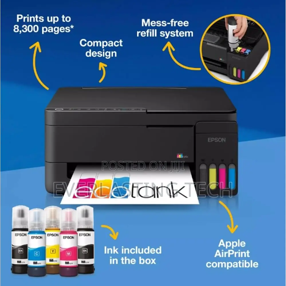 Epson EcoTank L3351 A4 Wi-Fi All-in-One Ink Tank Printer